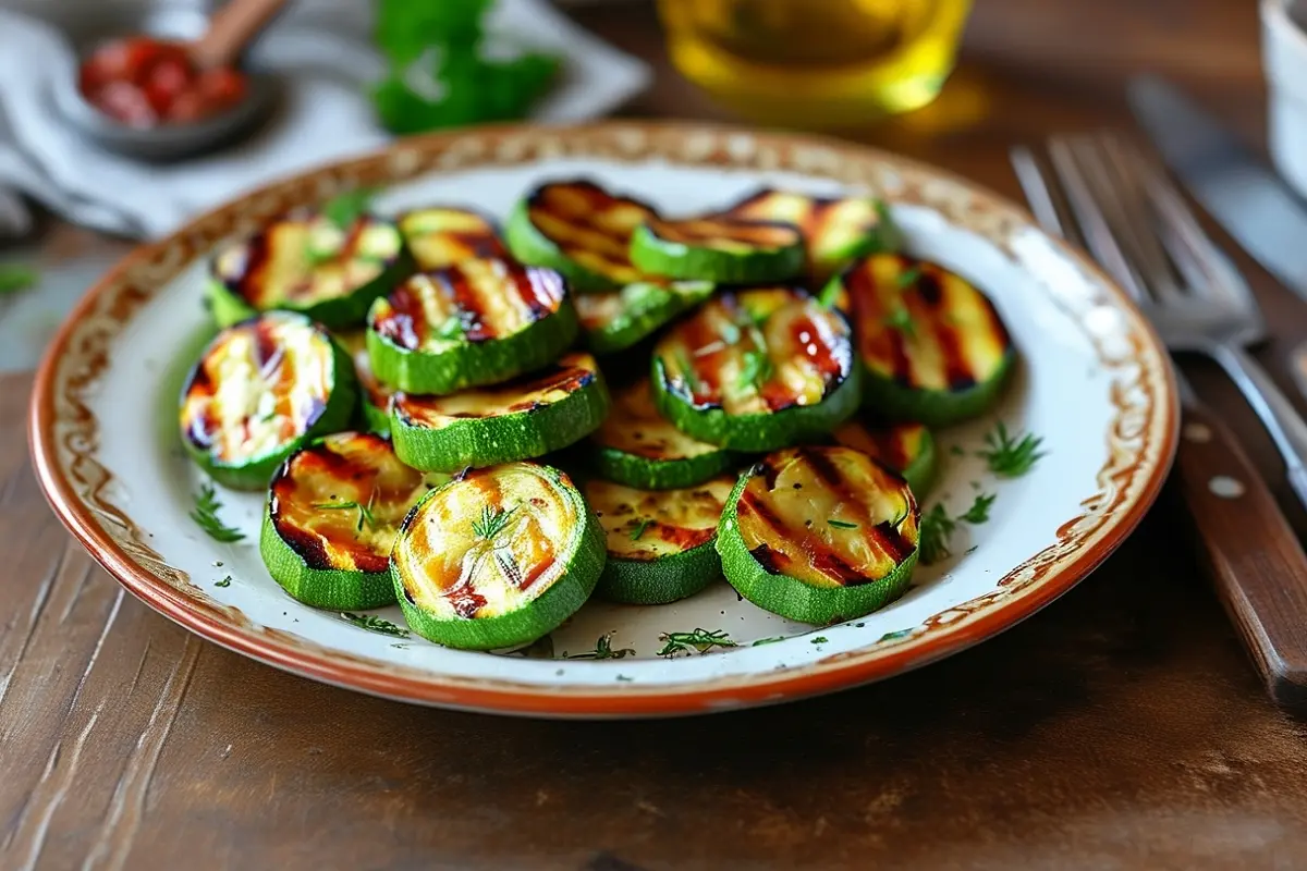 Grilled Zucchini