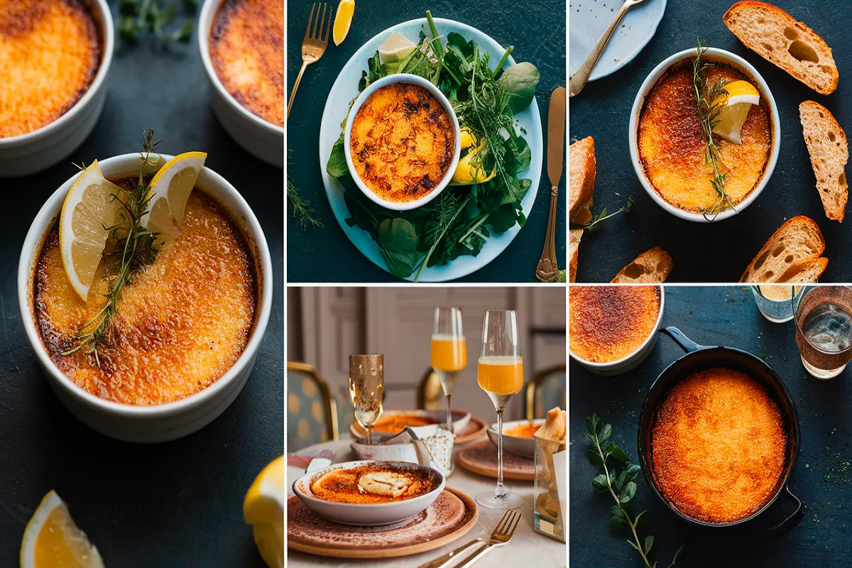 Serving Suggestions for Crab Brûlée