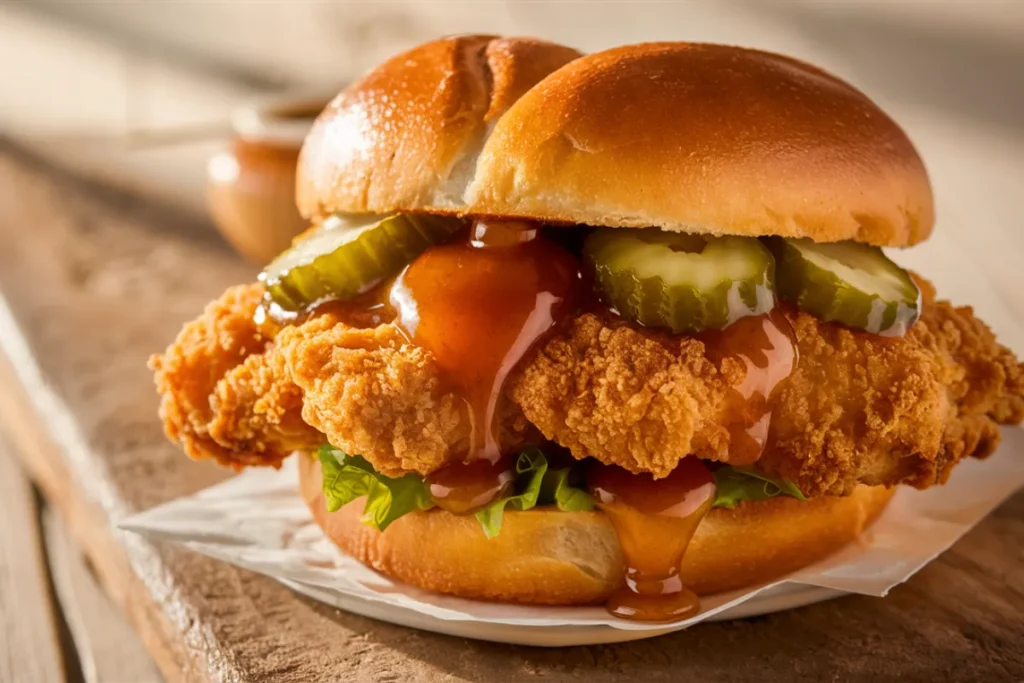 Hot Honey Chicken Sandwich