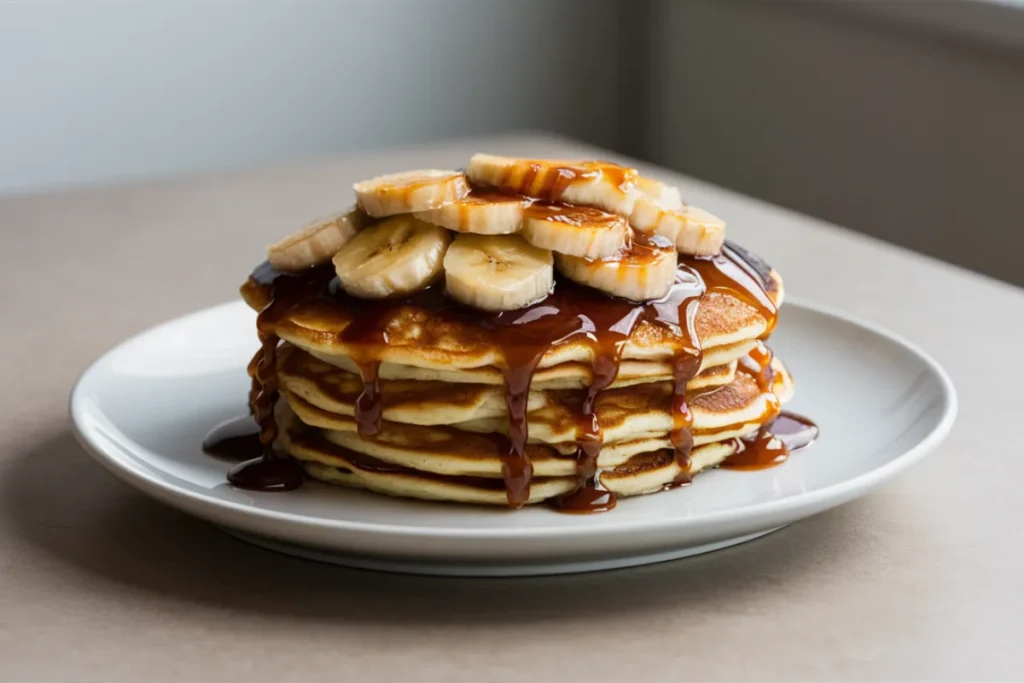 Bananas Foster Pancakes