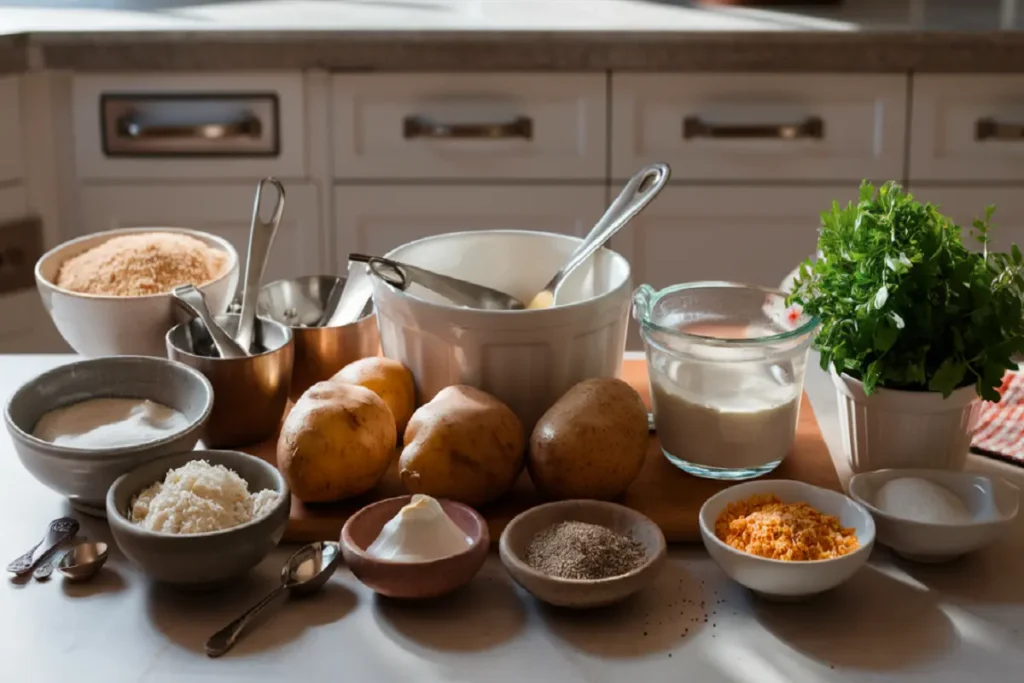 CHEESY POTATOES INGREDIENTS