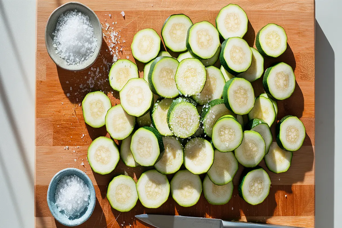 Salt Zucchini Before Cooking